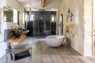 Rénovation de salles de bains dans un Mas en Provence