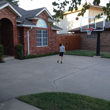 Jason R's Pro Dunk Platinum Basketball System on a 35x20 in Oklahoma City, OK