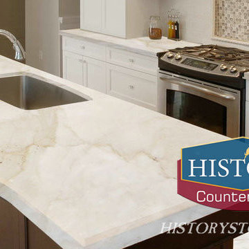 History Countertops White Marble