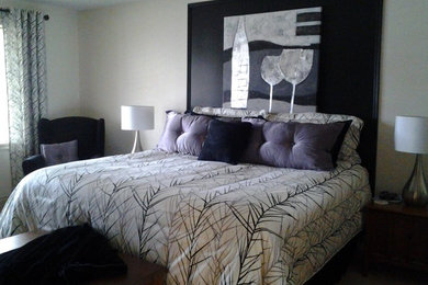 Inspiration for a transitional bedroom remodel in Toronto