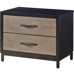 Universal Furniture - Universal Furniture Curated Spencer Nightstand, 2-Tone - The Spencer Nightstand not only adds interest with its striking two-toned finish, but it also comes outfitted with a conveniently hidden power outlet underneath its top lid.