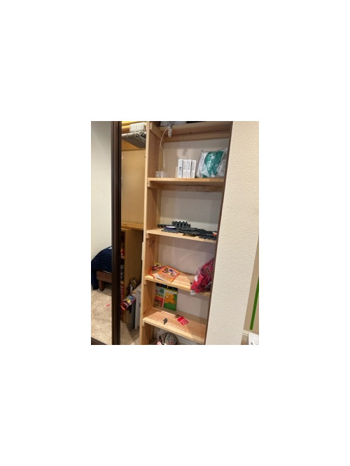Closet door solution for tight space?