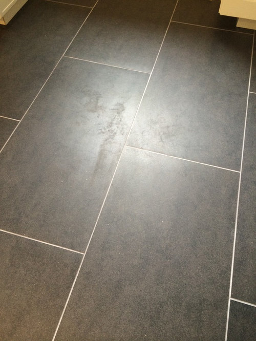 Floor Tile Streaks And Spots Upon Install, How To Clean Dull Tile Floors
