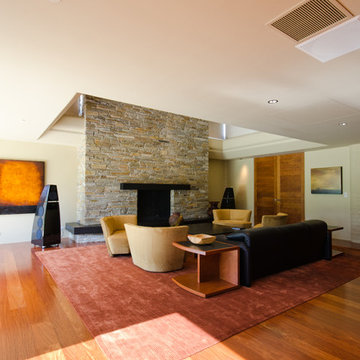 Modern Transitional Living Room
