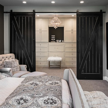 Transitional Master bedroom
