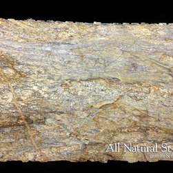 All Natural Stone - Yellow River Granite Slab - Kitchen Countertops