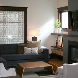 Delia Shades' "Loop Lattice" - Roller Shades