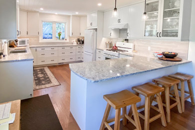 Kitchen - transitional kitchen idea in Toronto