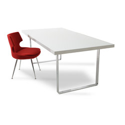 Bosphorus- White Lacquer - Dining Tables