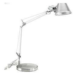 Aspect Table Lamp in Silver - Products