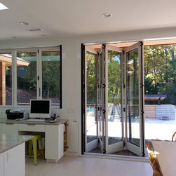 Contemporary bifold doors AND windows - Windows And Doors
