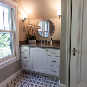 Project 3400-1 Transitional Master Bathroom Remodel South Minneapolis 55417