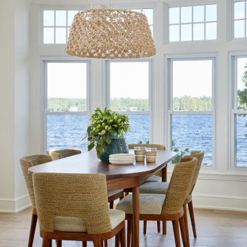 Inspired Nautical Dining Room