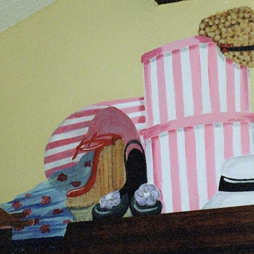 Kids Bedroom above closet