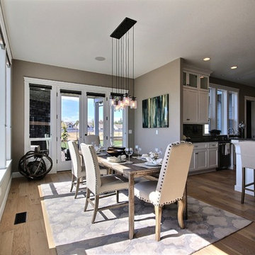 Informal Dining Nook - The Brahmin - 2 Story Transitional