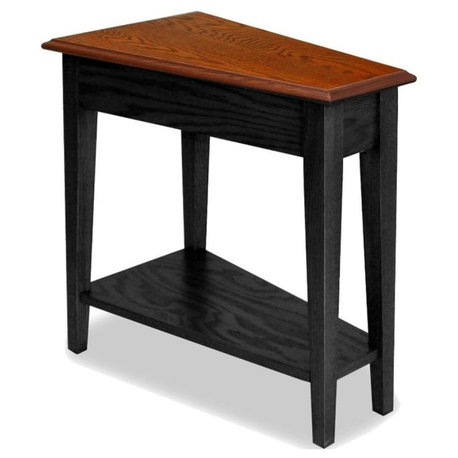 Leick Furniture Favorite Finds Recliner Wedge Table in Slate Finish