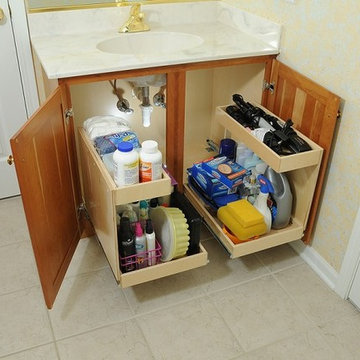 Bathroom Pull Out Shelves