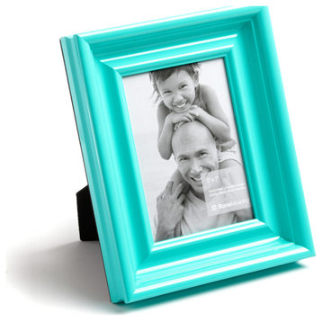 8" x 10" Capri Teal 2" Lavo Wood Picture Frame