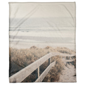Desat Beach AccePhoto 50x60 Throw Blanket