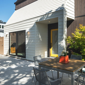 Multi-Colored Exterior Siding & Doors