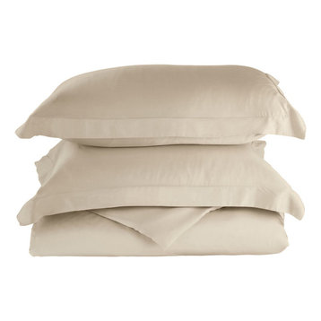 Rayon from Bamboo Solid Duvet Cover Set