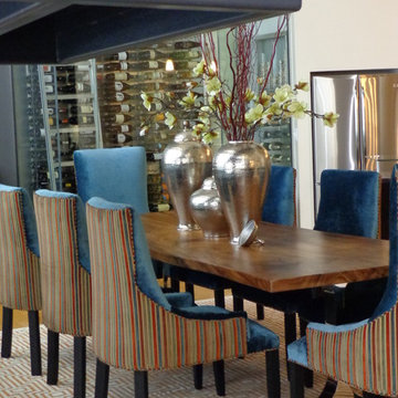 Fort Worth High Rise Loft Dining Room