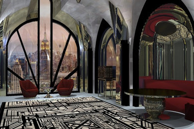 Art Deco Inspired Penthouse