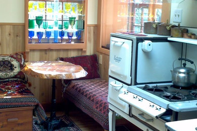 Inspiration for a farmhouse kitchen remodel in Seattle