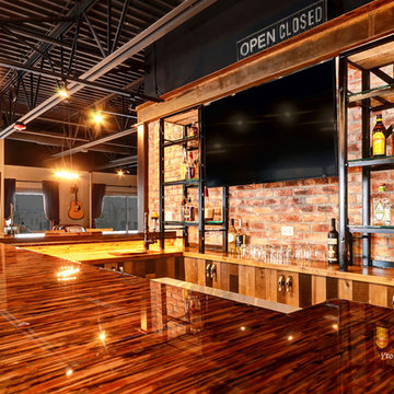 B&C Enterprises upstairs showroom bar