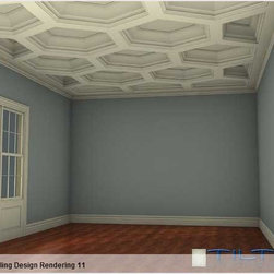 Tilton Coffered Ceiliing System provided by Canadian Specialty Ceilings Inc. - Products