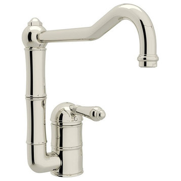 Rohl Single-Lever Handle Standard Kitchen Faucet, Polished Nickel