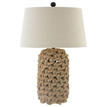 Nature Rope and Oil Rubbed Bronze Table Lamp