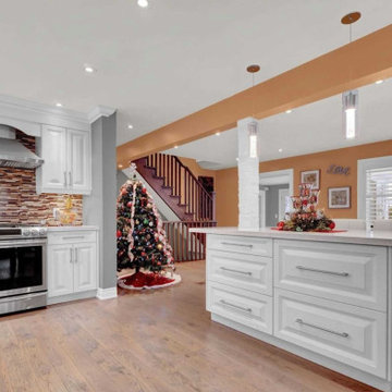 Open concept Living/Kitchen
