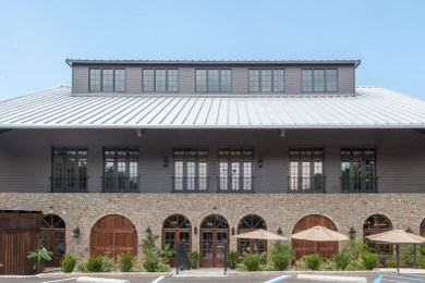 Example of an exterior home design in Birmingham