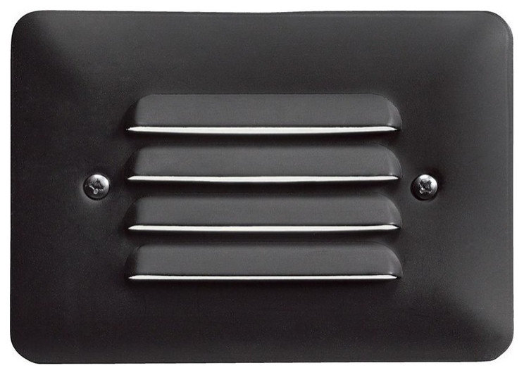 0.86W 1 LED Louvered Mini Step Light - Utilitarian inspirations - 3.5 ...