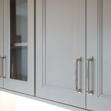 Newport Dorian Gray Kitchen | Arrington Cabinetry