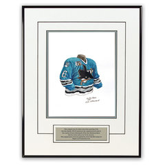 NHL Tampa Bay Lightning 1998-99 uniform and jersey original art