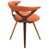 The Monte Dining Chair, Orange