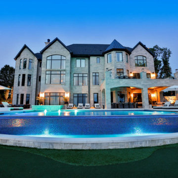 Valparaiso, IN Custom Infinity Edge Pool & Spa