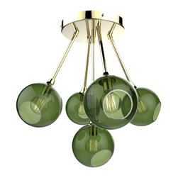 Ballroom Molecule Chandelier - Modern Lighting - MB Collection - Chandeliers
