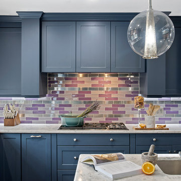 Colonial Blue Reface - Featured in House Beautiful Magazine