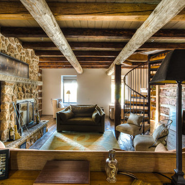 Modernized Log Home