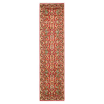 Traditional Stirling 2'7"x10' Runner Cherry Area Rug