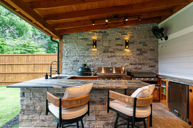 Patio - modern patio idea in Atlanta