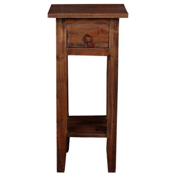 Sunset Trading Cottage Narrow Side Table, Raftwood