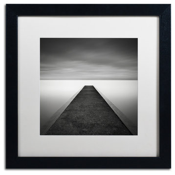 'Edge Of Reality' Matted Framed Canvas Art by Dave MacVicar