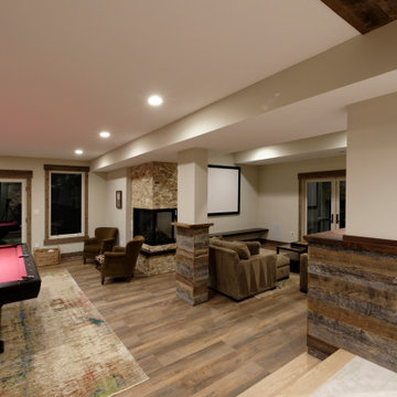 MCLEAN BASEMENT RENOVATION CREATES ENTERTAINING HUB FOR FAMILY