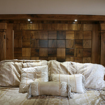 Rustic Bed Made From a Local Big Leaf Maple