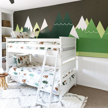 Transitional Office + Kids Camping Room
