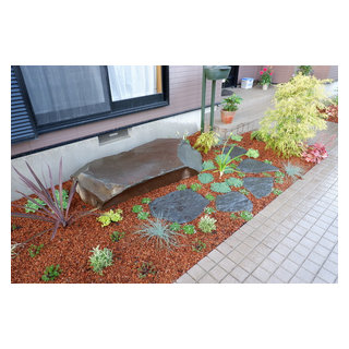 沓脱石 290キロ 庭石 石 石材 庭 坪庭 ガーデニング 置物 オブジェ 沓